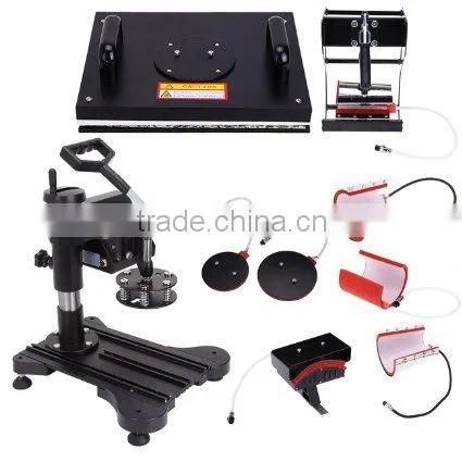 Factory 5 in 1 Combo Heat Press Transfer Machine Multifunctional Heat Printing Machine photo-6