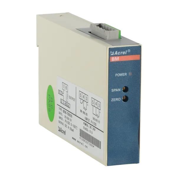 Acrel Highly Accurate Measurements BM-TR/IS Input PT100 Output 4-20mA Powered by Output photo-2