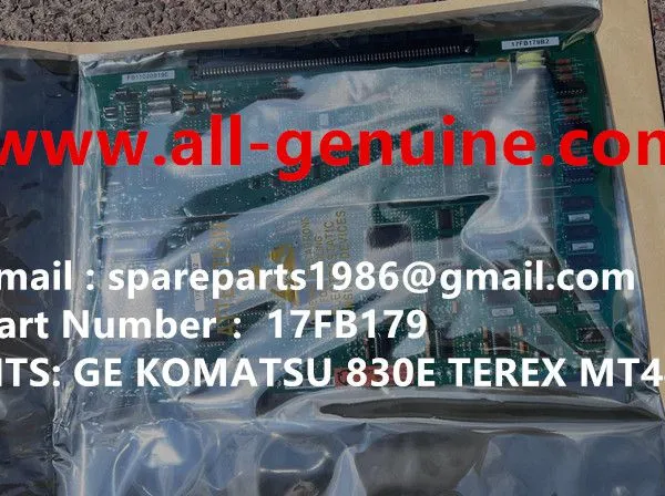 17FB179 CARD GE MT4400AC MT3600 KOMATSU 8830E 930E TEREX BELAZ 75131 ГРУЗОВОЙ ШАХТНЫЙ КОРОБЛЯК