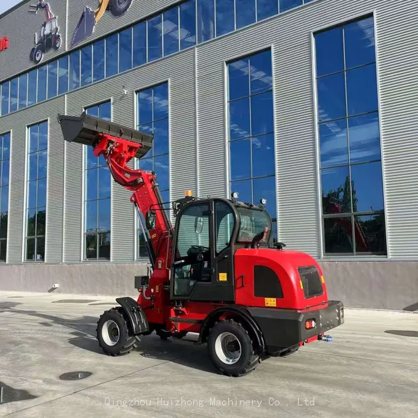High Power HZM816 1.6Ton Mini Small Compact Wheel Loader With OEM Service for Farming or Construction photo-4