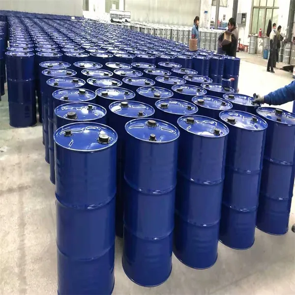Thickened Steel Printed LOGO 200kg Lubricating Oil Barrel 200l Baking Paint Barrel Wan Shuo Packaging. photo-3