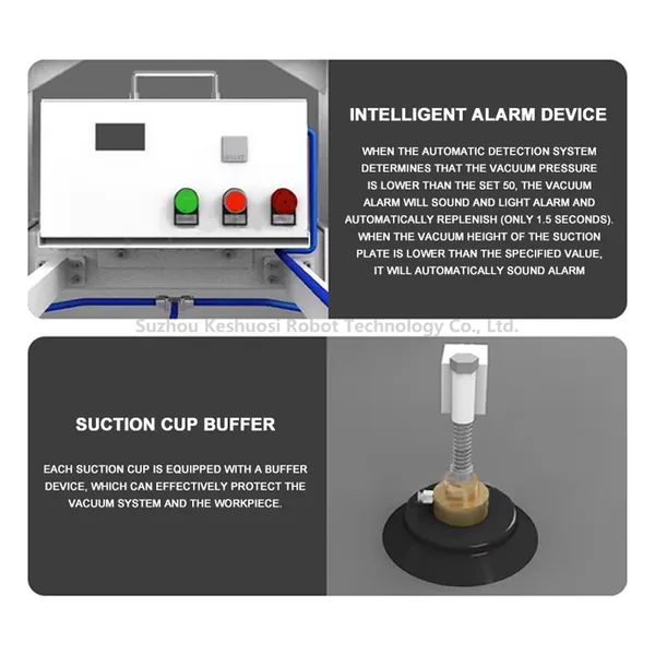 SOVE Electric Vacuum Lifting Machine With Stainless Steel and Iron Plate Pneumatic Lifting Gear Suction Cup photo-4
