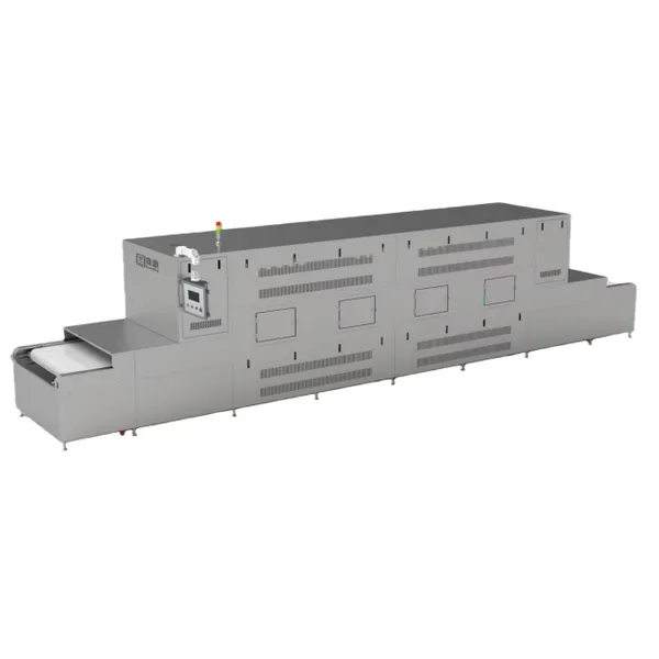 Industrial Microwave Processing Line With 380V Power & Custom Dimensions up to 15600mm