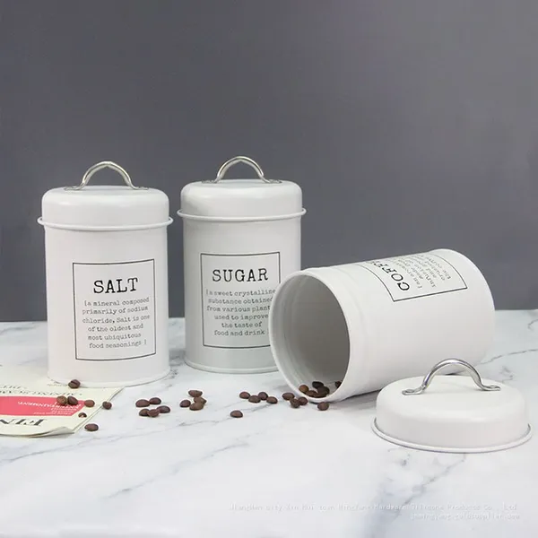 Factory Direct Supply Amazon Best-selling Coffee, Sugar and Tea Storage Cans, Kitchen Storage Tin Cans photo-1