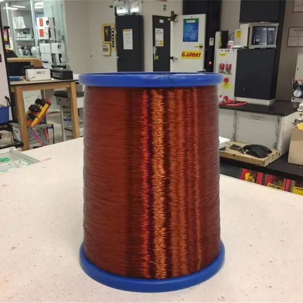 Manufacturer Direct Sales 180 EIW 0.410mm High-Power Relay Class H Heat Resistance Solid Enameled Copper Conductor Wire IP67 photo-2