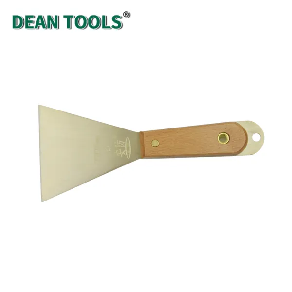 Copper Knife,Putty,Putty Scrapers Knife,Spark-Free Safety Scraper Painter