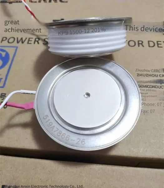 Crrc Kp9-1600-10 High-power Thyristors for Sale in Zhejiang, Fujian and Guangdong. Soft-start Rectifier Replacement Parts With Sufficient Stock, Ready to Ship Quickly