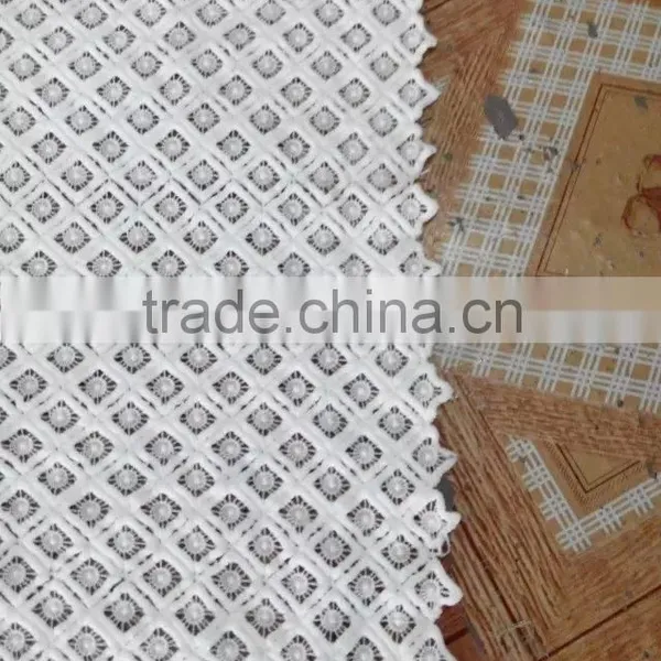Embroidery Milk Silk Fabric Full Lace Water Soluble Lace for Ladies Garment Accessory photo-5