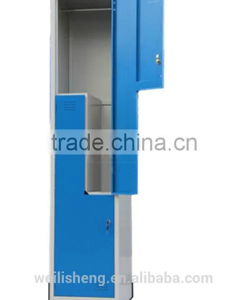 L Shape Gym Metal Locker With Hanger Wholesale photo-4