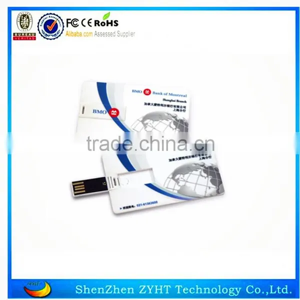 Customized Logo Bank Card Shape 2.0 16gb Usb Flash Drive photo-2