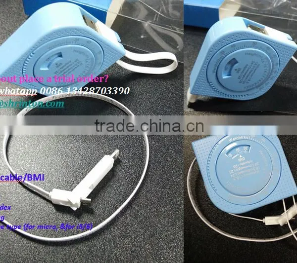 Wholesale Product Scale BMI Multi-function 2 in 1 Usb Cable for Iphone and Android Phone photo-4