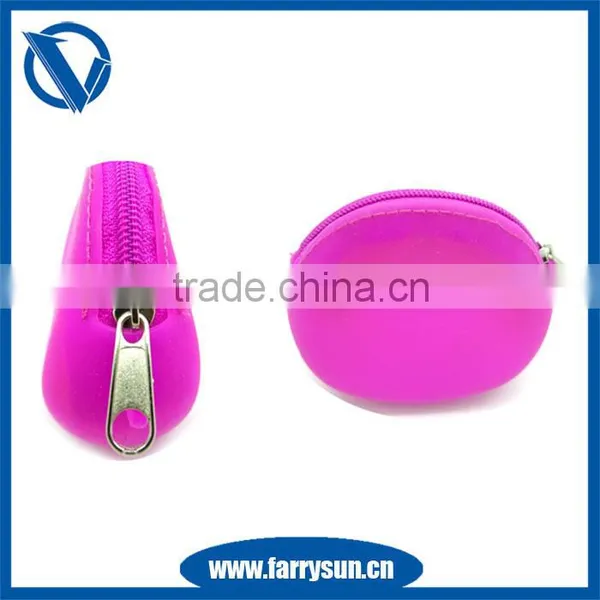 Promotional Gifts Jelly Coin Pouch Silicone Purse With Zipper photo-5