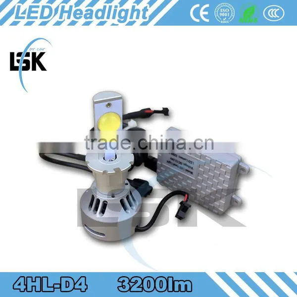 Quick Heat Dissipation g4 Led Headlight 35w Motor Led Headlight Kit 6400lm With Coper Metal photo-4