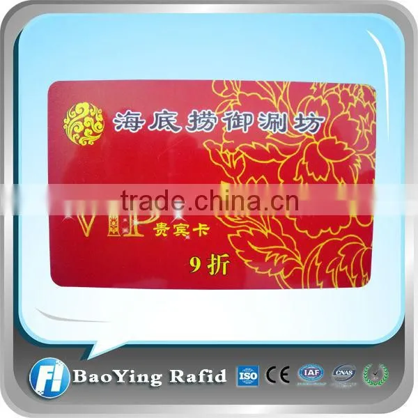 Printable Smart Pvc Card With Rfid Security