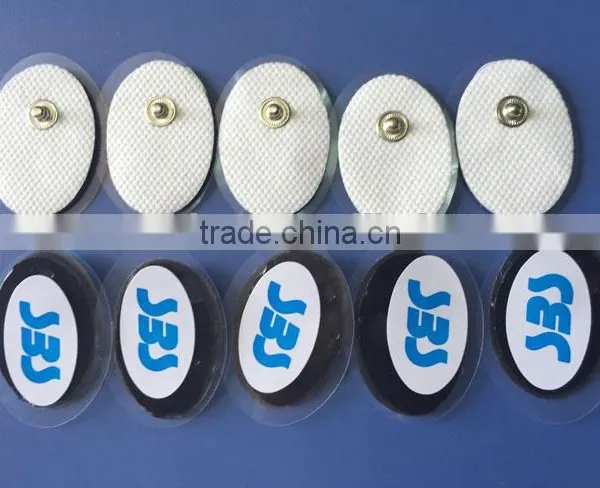 Small Oval Reusable TENS/EMS Unit Electrode Pads photo-5