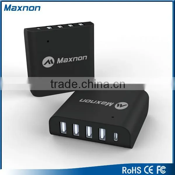 ETL Certified Intelligent 40W 8A 5 Port Usb Type C Charger for Mac Book Mobile Phone photo-5