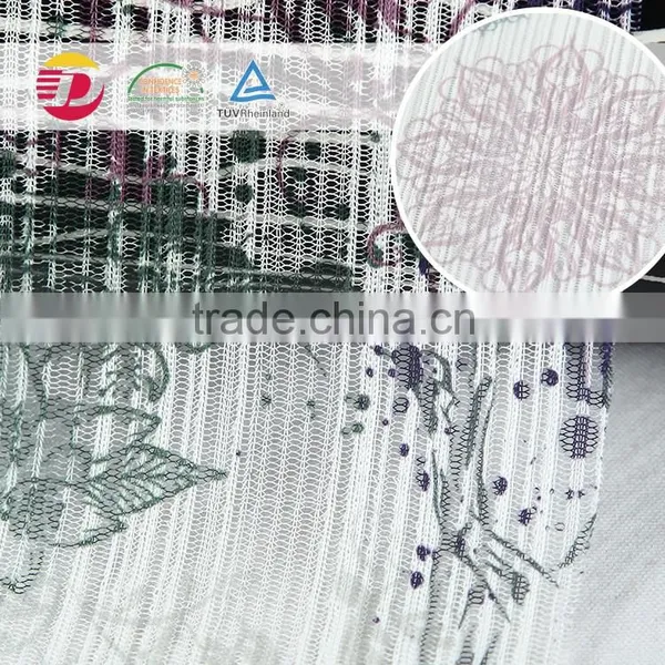 Free Sample National Print Lace Fabric for Sale photo-3