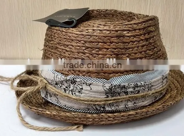Unisex Raffia Straw Hat Summer Hat
