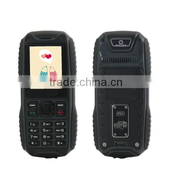 GSM Quad Band Waterproof Phone Low Price in China Wholesale