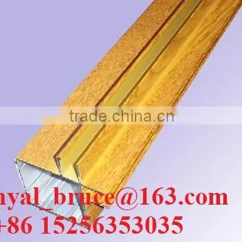 Wooden Grain Aluminum Profile photo-3