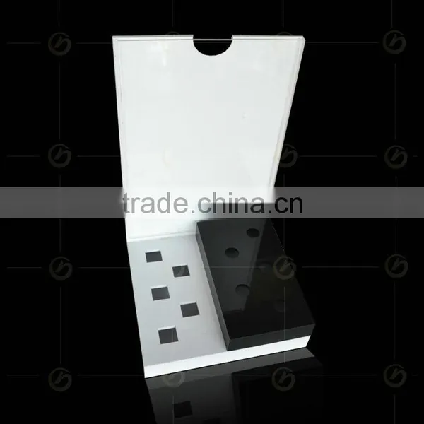 Factory Direction Elegant Plexiglass Cosmetic Lipstick Stand Acrylic Cosmetic Display photo-3