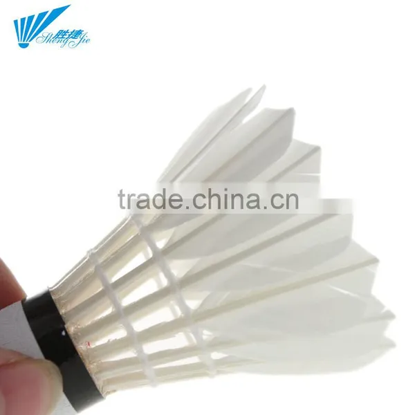 Special Cheap Badminton Shuttlecock Teal Feather Ball For Club Using photo-2