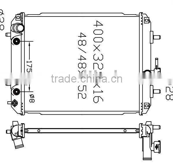 Auto Radiator(suitable For: Passo 04-/Boon AT)