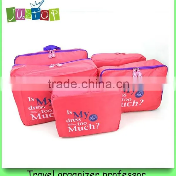 5 in 1 Silk Printing Travel Bag Organizer for Clothes photo-3