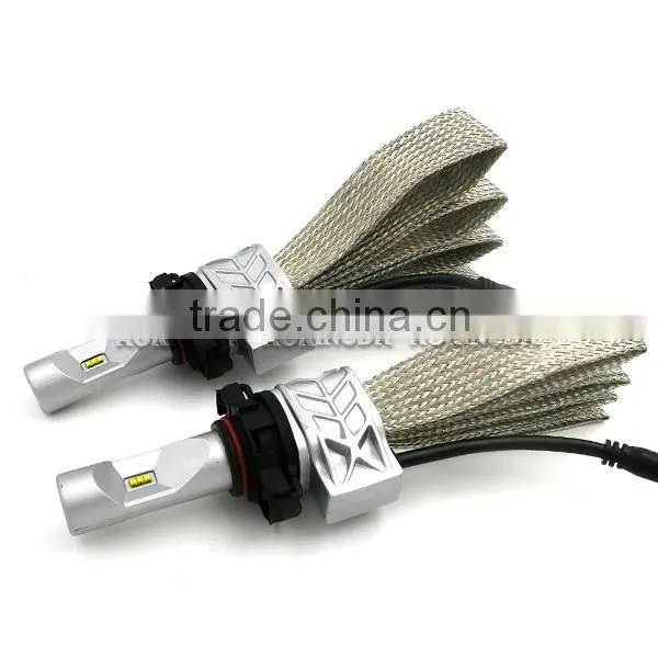 8000LM No Fan Car LED H16 5202 Headlight Bulb Replacement Kit photo-2