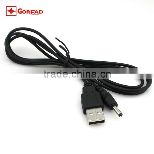 120cm USB Power Cable Wires With 3.5mm Pin Cable for Flashlight and Charger photo-2