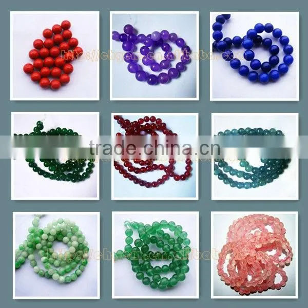 Gemstone Rosary Beads Sculpture Home Decoration