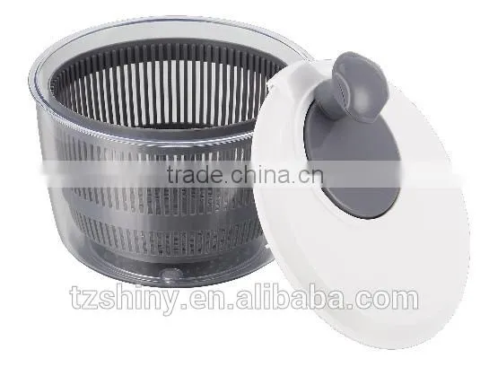 2016 BSCI Audit Factory Direct Sale Plastic Salad Spinner With Crank Handle Plastic Salad Maker photo-3