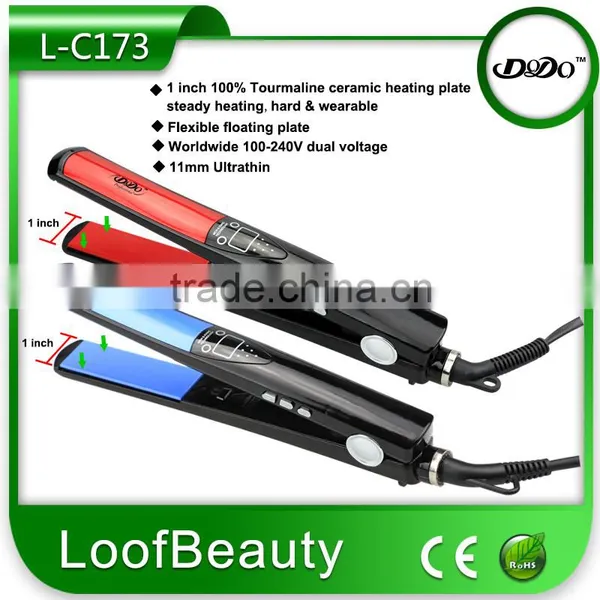 Top Quality New Design Digital Display 230C/450F Hot Selling Hair Straightener photo-2