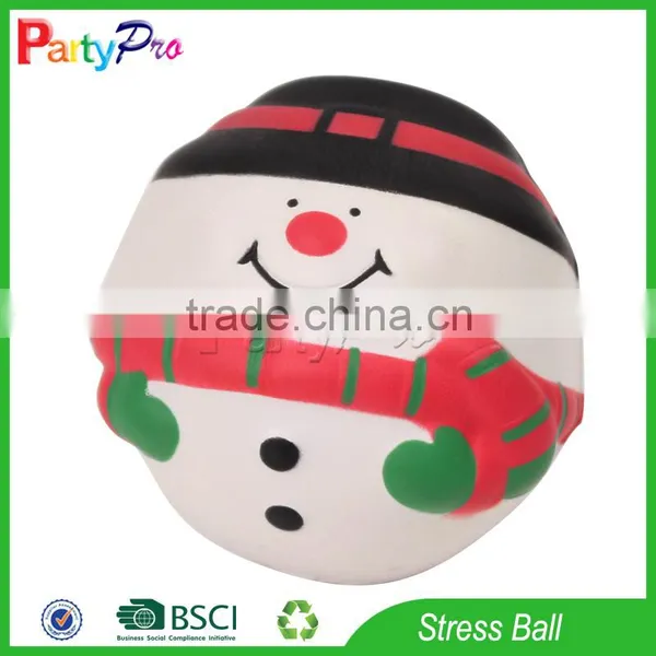 Partypro Zhejiang Hot Toys for Christmas 2015 Custom Logo Soft PU Foam Stress Toy photo-2