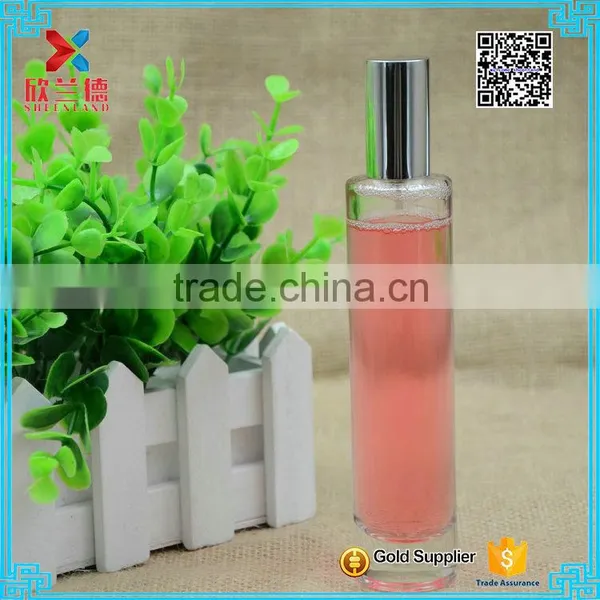 35ml 55 m Straigfht Cylinder Shape Glass Perfume Twist off Bottle With Aluminum Cap photo-5