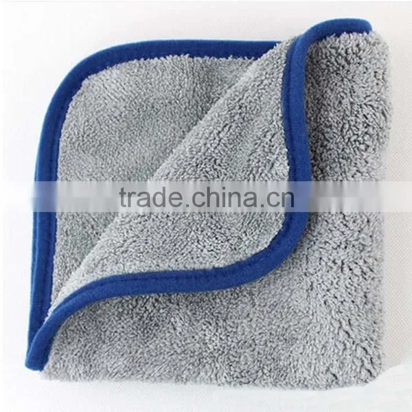 Superfine Fibers 40x60 Thick Microfiber Towel Car Cleaning photo-5