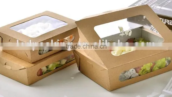 Food Grade Kraft Paper Take-out Packaging Box,fast Food Packaging Box photo-2