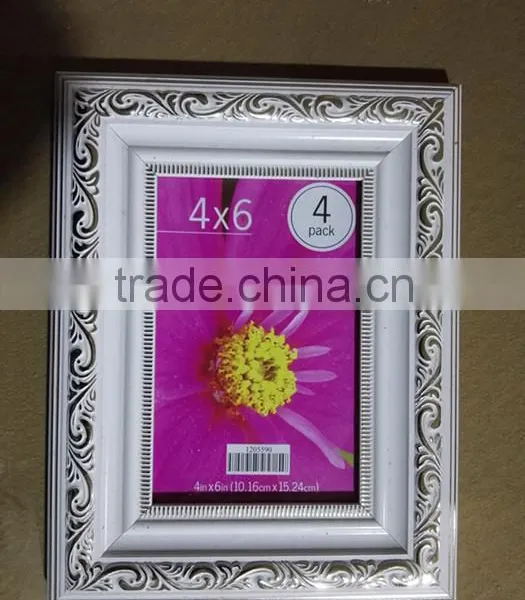 Bulk Wholesale Ornate Baroque Style ps Plastic Photo Picture Frame All Sizes photo-5