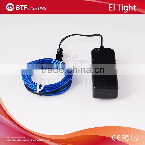 3m Led Wire Blue El Light Neon Rope Tube Light for Car Party With Controller