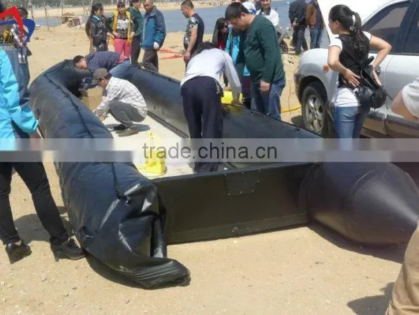 IN STOCK!!0.9mm PVC Material Big Inflatable Boat photo-2