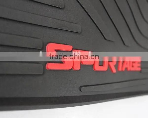 Custom Full Set Branded Logo Auto Car Floor Mats For KIA SPORTAGE photo-4