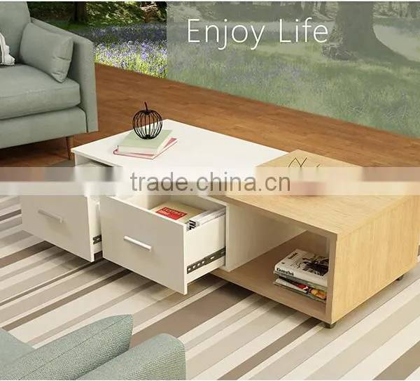Expandable Modern Coffee Table Free Living Room Designs Furniture photo-2