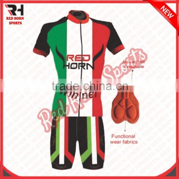 Men's Cycling Uniform With USA Flag Design photo-4