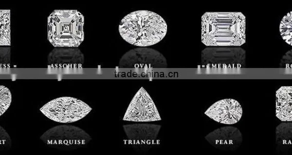 Bottom Price Hot Sale 6*6mm Synthetic Cubic Zirconia Gemstone photo-3