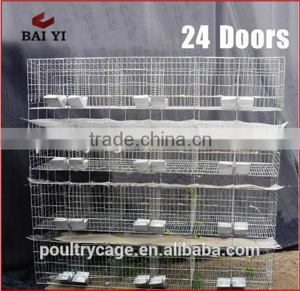 BAIYI Tiers and Cheap Poultry Farming Equipment For Rabbit (rabbit Cage) photo-4
