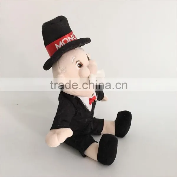 Customized Plush Toy With Beard ,handmade Christmas Toy, Christmas Plush Toy photo-2