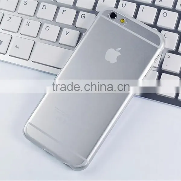 Ultra Thin Transparent Crystal Clear Hard TPU Phone Case For IPhone 6 6s 6splus