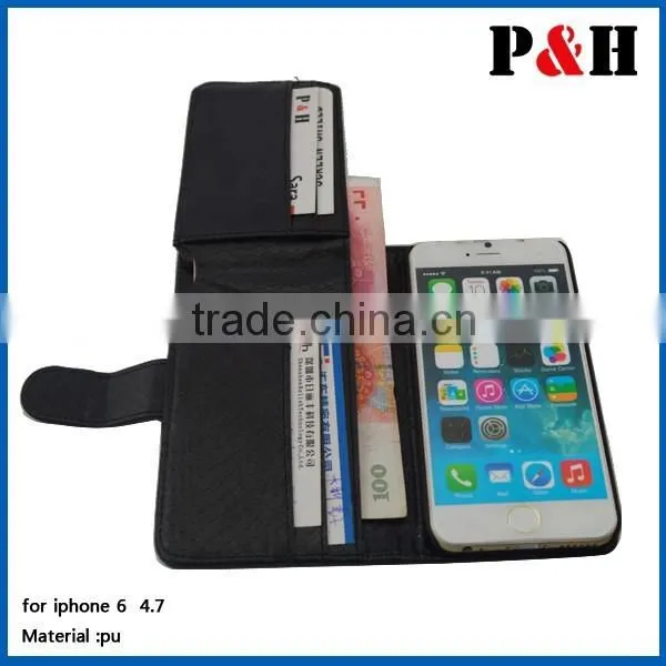 2015 New Design Slide Leather Case for Smart photo-3
