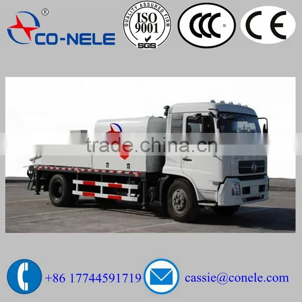 Universal Truck Mounted Concrete Mixer and Pumping Machine