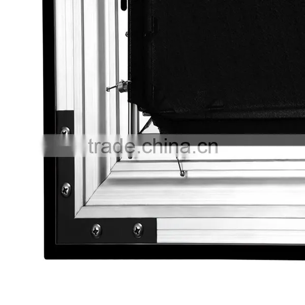 16:9 72" 10cm Frame Flexible Grey Fixed Frame Projection Screen for Home Theater photo-4